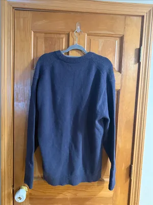 Abercrombie & Fitch crew neck floral soft A&F sweater size large . thumbnail 6