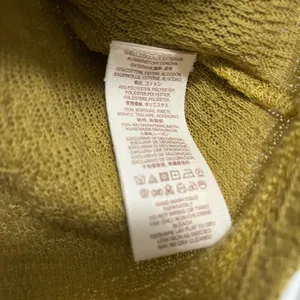 Free People Mustard Lace Accent Blouse thumbnail 7