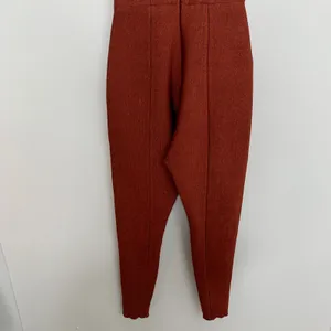 House of CB Cypresa Rust Lurex Collar Strap Jumpsuit Women’s Size XS thumbnail 5