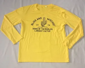 Yellow Graphic Tee Size M thumbnail 2