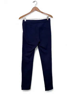H&M Women’s Navy High Rise Side Zip Stretch Skinny Ankle Pants size 6 thumbnail 15