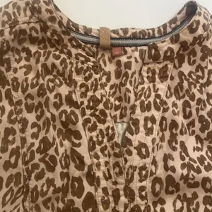 Pilcro Small Anthropologie Zahar Leopard-Print Tunic Dress thumbnail 9