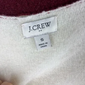 J. Crew Factory Small‎ Colorblock Open-Front Cardigan Sweater Wool Blend thumbnail 7