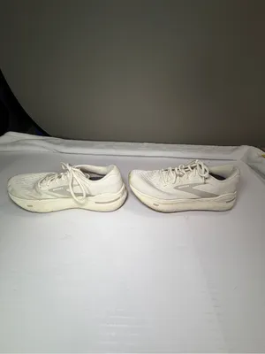 Brooks Ghost max cushion neutral Women's Running Sneakers in Cream/Off-White 8.5 thumbnail 4