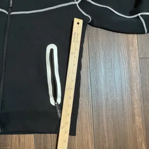 Jo+Jax Empowered Dance Academy Zip Hoodie Black Contrast Stitch Large Activewear thumbnail 5