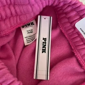Victoria's Secret PINK Ivy Fleece Classic Shorts, Color Pink, Size Small, NWT thumbnail 8