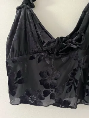 Tilly’s top Black Size XS thumbnail 2