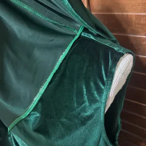 Club L London Green Velvet Cape Midi Dress V-Neck Sheath XXL holiday Cocktail thumbnail 5