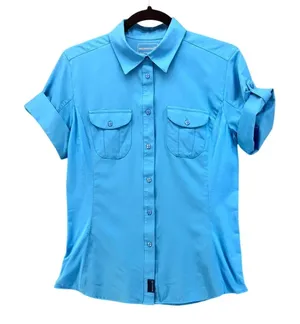 Merrell‎ Hiking Shirt Blue Medium thumbnail 1