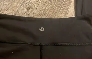 Lululemon cropped black leggings thumbnail 2
