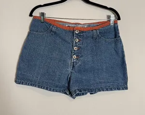 Vintage 90s Y2K Denim Jean Shorts thumbnail 1