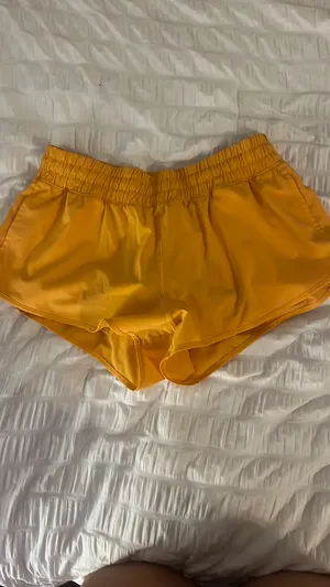 Orange Aerie Shorts Offline thumbnail 4