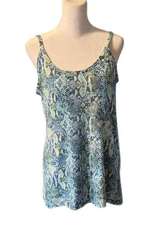OP Snakeskin Print Camisole Tank Top thumbnail 1