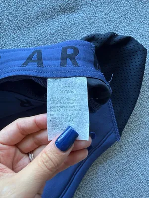 Under Armour Womens XL Blue Mesh Side Panel Athletic Running Workout Shorts‎ thumbnail 5