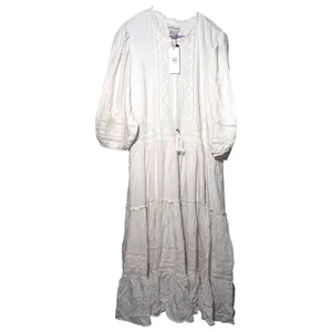 Starling Reine Maxi Emb Bloom Dress Cream Embroidered Boho Cottagecore‎ Size 20 thumbnail 2