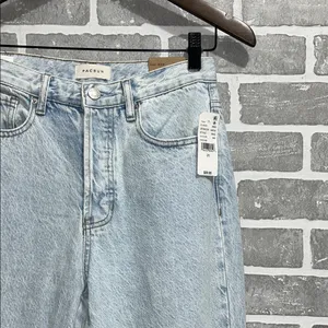 PacSun High Rise Dad Jeans Light Wash Straight Leg 90s Model Off Duty Siz 25 NWT thumbnail 4