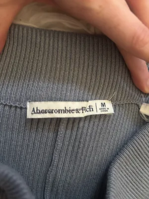 Abercrombie & Fitch Women's Gray Solid Ribbed Knit Pull-On Stretch Flare Pants thumbnail 2