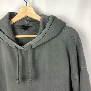 TopShop Dark Gray Oversized Long Relaxed Fit Hoodie Sweatshirt M/L‎ thumbnail 5