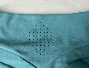 Gymshark X Whitney Simmons Teal Biker Cycling Shorts Modest Shorts Size Medium thumbnail 6