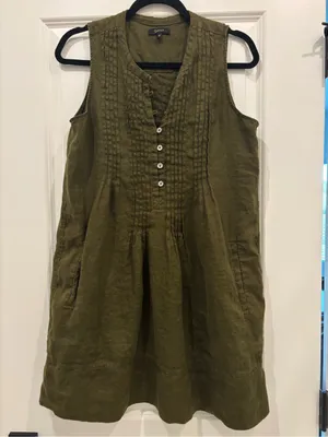 Quince 100% European Linen Dress thumbnail 4