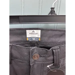 Ridgecut Toughwear Women 12 Ultra Work Pant Cordura Ripstop Straight Gray NEW thumbnail 3