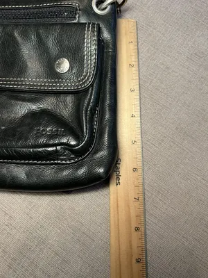 Fossil Crossbody Bag Womens Leather Organizer Purse Adjustable Strap Multiple Po thumbnail 9