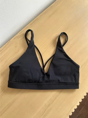 Lululemon Freely Flexed Bra Black 4 thumbnail 2