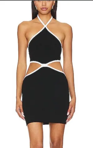 ZARA Dress Black Mini thumbnail 1