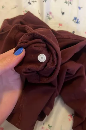 Lululemon Align Maroon Leggings thumbnail 2