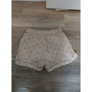 Aerie Womens Eyelet Shorts Beige Small thumbnail 3