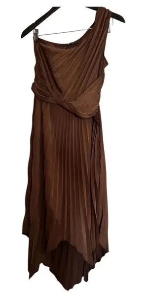 PRETTYGARDEN pleated dress NWT thumbnail 1