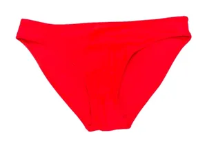 aerie Women's Swim Bikini Bottom - Red Size M thumbnail 1