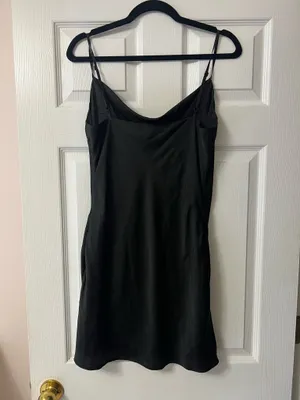 NWT Black Slip Dress Sage the Label thumbnail 2