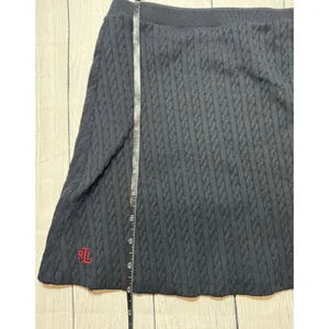 Vtg. Polo Ralph Lauren Navy Blue SKIRT Made in USA SIZE M thumbnail 6