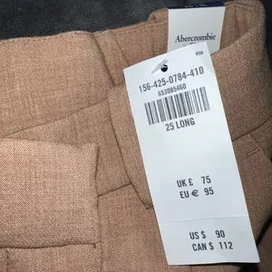Abercrombie & Fitch Tailored Ultra Wide Leg Pant Size 25 (0 Long) New with tags thumbnail 14