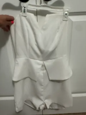 DO+BE Boutique White Romper thumbnail 5