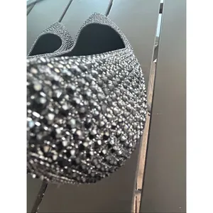 Michael Kors Black Rhinestone Pumps Size 8M thumbnail 9
