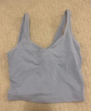 Greyish Blue Lululemon Align Tank Top  thumbnail 1