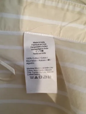 J Crew Ciel Top Striped Cotton Top Butter Yellow Striped Boat Neck Preppy Womens thumbnail 8