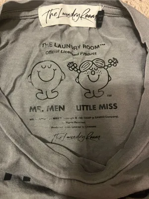 The Laundry Room Little Miss Haunt Mess Gray Halloween Tee thumbnail 3