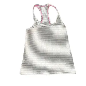 LULULEMON Modern Racerback Parallel Stripe Workout Tank Top Size 6 thumbnail 3