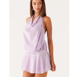 Peppermayo Time Will Tell Sequin Mini Dress - Lavender thumbnail 3