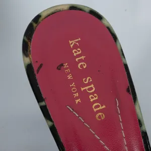 Kate Spade Womens Giraffe Print Slingback‎ Shoes Size 6 Peep Toe Professional thumbnail 7