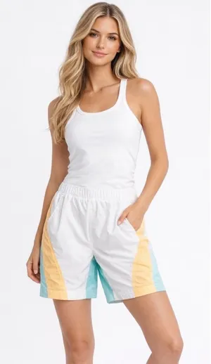 Free People Movement Double Bounce Jumpsuit Romper Small Colorblock Athletic thumbnail 1