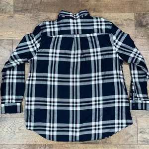 Banana Republic Boyfriend Fit Flannel Shirt thumbnail 10
