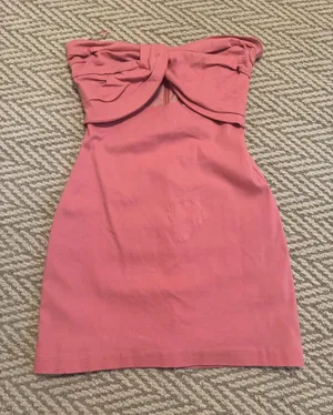 Pink mini dress Size M thumbnail 1