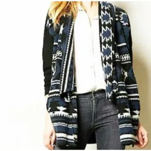 Anthropologie Dolan Santiam Southwestern Blanket Cardigan Western S thumbnail 2