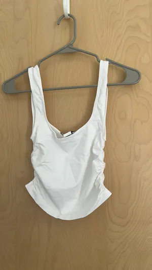 ZARA white tank thumbnail 3