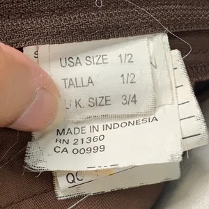 MoriLee Vintage Y2K Brown Chiffon Halter Cocktail Dress Size 1/2 thumbnail 6