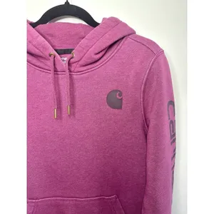 Carhartt Women's Clarksburg Hoodie Berry Pink Heather Medium Workwear Streetwear thumbnail 5